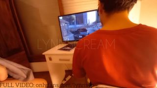 Fucking BoyfriendS Best Friend Next To Him Playing GTA V CUCKOLD POV  LynnScream 1080p-0