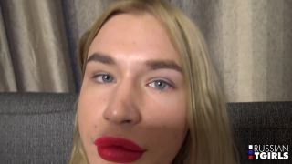 video 34  russian | Alice Hilton - Alice Caresses Her Cock And Cums! | alice hilton-9