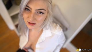 DownBlouse Jerk - Like What You See femdom DownBlouse Jerk-6