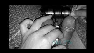 tito_77k - Urethral insertion with 4 (four) toothbrushes (different thicknesses) (my method)-8