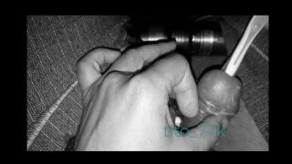 tito_77k - Urethral insertion with 4 (four) toothbrushes (different thicknesses) (my method)-9