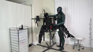 free porn video 29 looner fetish Kinkyrubberworld Rubberjeff: Intense Orgasm Training strapped to the Lucifer Chair P2 BDSM, kinky on fetish porn-1