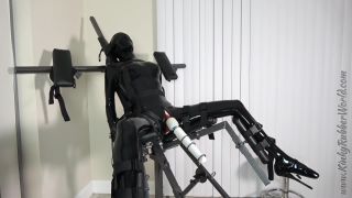 free porn video 29 looner fetish Kinkyrubberworld Rubberjeff: Intense Orgasm Training strapped to the Lucifer Chair P2 BDSM, kinky on fetish porn-8