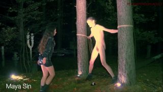 free adult clip 38 giving birth fetish fetish porn | Maya Sin – Ballbusting In The Depths Of A Dark Forest 4K | fetish-3