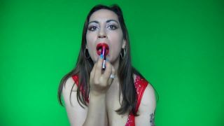 free xxx video 45 Mistress Zaida - Lipstick Fetish | dirty | fetish porn tampon fetish-6