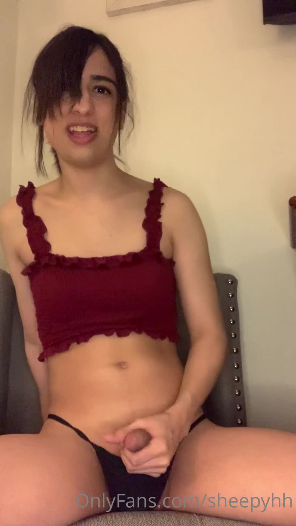 SheepIRL () Sheepirl - lots of thigh ass and cute girl cock i can barely fit it all in these shorts h 26-11-2021