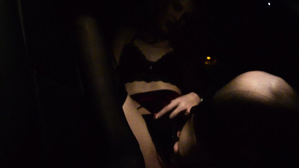 porn clip 18 MissKittyMoon – Sneaky Backseat Fun 2 Ft Bad Dragon Toy | masturbation | solo female femdom otk spanking