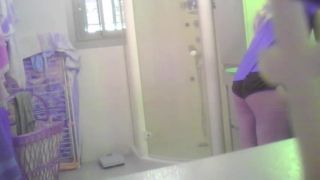 xxx video clip 19 Nice Blonde Teen Before Shower. Spy cam - hidden camera - webcam -1