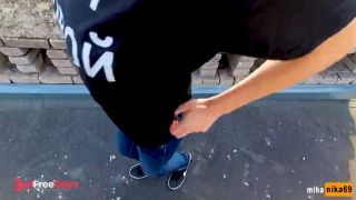 Outdoor Public Sex on the Roof of a High-rise Building - Pov by-3