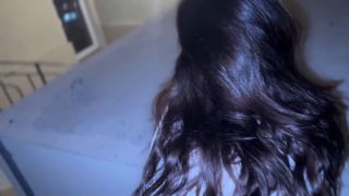 Dana Kiss - We went to the cinema and had sex in the hallway. Sex in a public place. Cum on pussy. VLOG-5