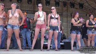 First Wet T At Abate Of Iowa Biker Rally 4th Of July Weekend 2016 SmallTits!-0