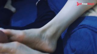 [GetFreeDays.com] Footjob whit silver nails, so nice Adult Clip February 2023-6