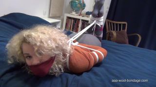 Helena Hogtied Woolbondage | bound | femdom porn hot femdom pegging-0