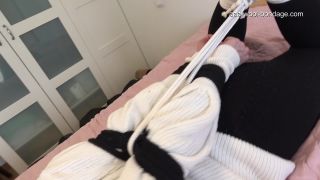 online adult video 29 Hogtied After Tights Layering Challenge on gangbang xxx ankle socks fetish-8