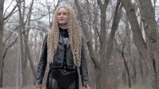 free online video 29 lady kara femdom femdom porn | Julia Black Latex Catsuit Walk [MyLatexBabe] (HD 720p) | fetish-1