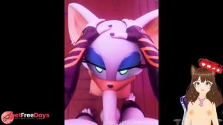 [GetFreeDays.com] Rouge The Bat from Sonic always has an affinity for huge dicks Furry animation - Jazziuu Porn Film November 2022-5