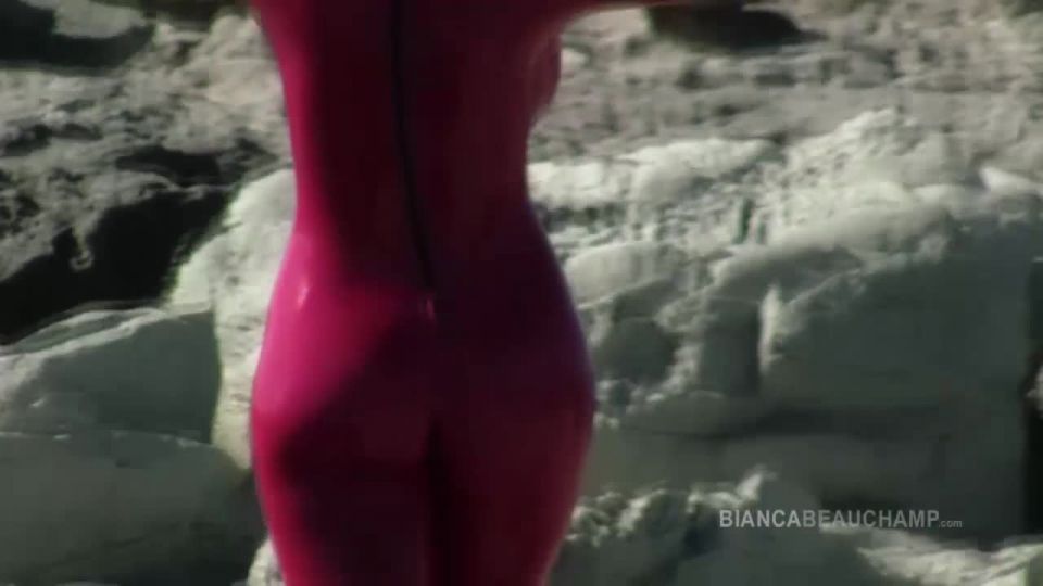 [GetFreeDays.com] bianca-beauchamp 2008 interlude-red-catsuit- latex gloves porn