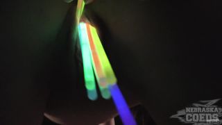 Phat Ass Teen Sabrina Kinky Glowstick Stretch Gape And Masturbate teen Sabrina-6