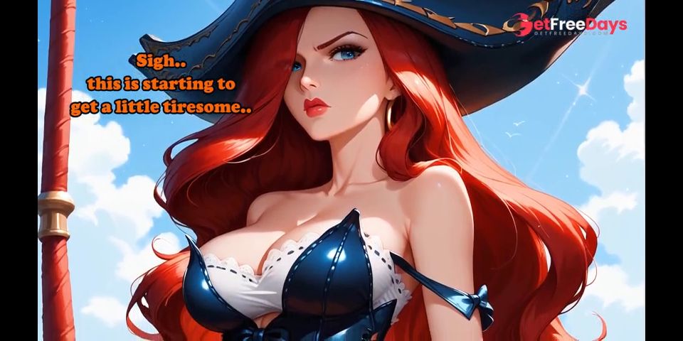 Miss Fortune busts your balls cause of losers queue - HENTAI JOI CBT,Impact Play, Feet, Femdom