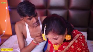 Desi bahu ki suhag raat new wife cheating sex indian extr inse....-1