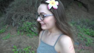 Aften Opal  You fuck Aften outside and cum in her mouth-2
