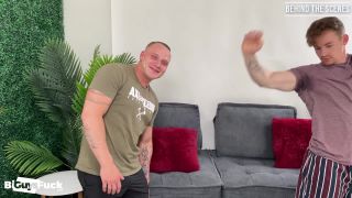 BEHIND THE SCENES Beefcake Maximus Kelly Fucked By Kane Hardy with Latina Cutie Yulissa Fox! Gay!-0