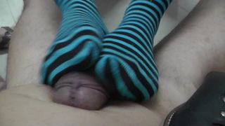 porn clip 36 Six Pretty Feet Make Footjob To Disgusting Cock, rilynn rae femdom on feet porn -8