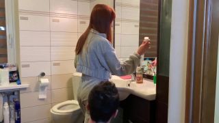 online adult clip 37 Petite Princess FemDom - Redhead Girl Brushes Her Teeth and Spits in Slave's Mouth - Amateur Femd... on fetish porn anna gold femdom-2