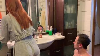 online adult clip 37 Petite Princess FemDom - Redhead Girl Brushes Her Teeth and Spits in Slave's Mouth - Amateur Femd... on fetish porn anna gold femdom-8