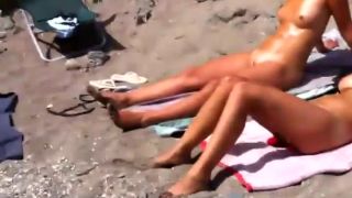 Well tanned nudist girls nicely spied Nudism!-1