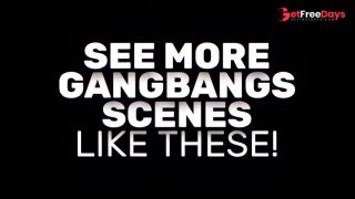 Super Hot Blonde Gets DPd and Spitroasted In Hot Gangbang - Electra Rayne-9