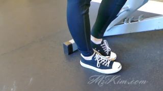 clip 2 Mz. Kim - Ruined Neighborhood Gym Foot Bitch - femdom pov - pov alura jenson foot fetish-1