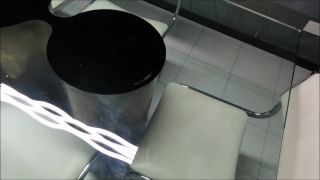 Cleaning lady sexy tied feet punished giving blowjob - (Feet porn)-0