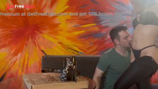 Hot Latina Fucks Pizza Guy-1