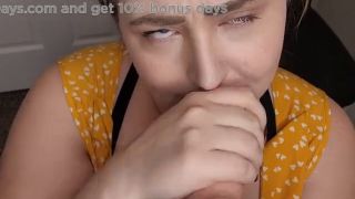 BBW Slut mom sucks off principal - roleplay - KINKY KATIE-8