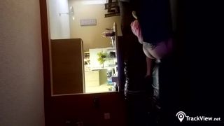 horny girl humping masturbating on the couch. hidden cam-0