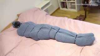 Double Woolsack Bondage For Pixie BDSM!-5