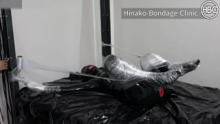 online xxx video 41 femdom foot fetish Latex Sex Doll Hinako Gets Tied and Teased with Dildo, fetish on fetish porn-0