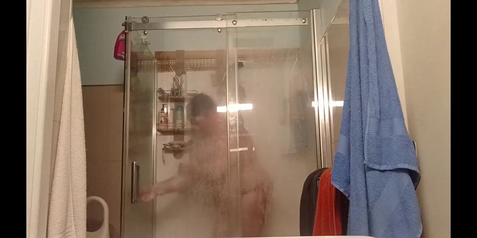 Juicy Ass First Porn Video In Shower