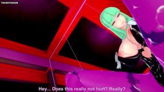 Feet Succubus Morrigan Aensland Drains Your Soul With The Best Footjob Ever-9