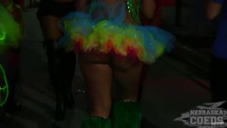 Fantasy Fest Live 2018 Week Street Festival Girls Flashing Boobs Pussy And Body Paint Public!-0
