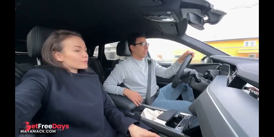 [GetFreeDays.com] Fucked in The Backseat of an Audi Q8 on a Public Parking Lot  Maya Mack Sex Stream December 2022