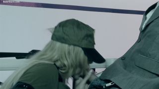 Blonde Chick In Uniform Gets Fucked Until A Facial Cumshot.-1
