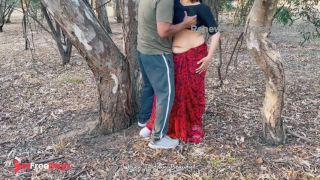 [GetFreeDays.com] Horny Indian Housewife Cheating with Friend - Giving Deep Throat in Outdoor - Saree Sex Sex Clip January 2023-1