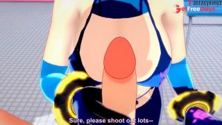 Samus Aran on bikini BJ sex  Metroid  Full and POV on patreon Fantasyking3-4