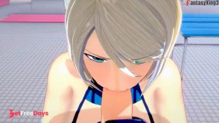 Samus Aran on bikini BJ sex  Metroid  Full and POV on patreon Fantasyking3-7