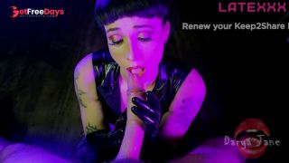 [LateXXX.to] Darya Jane - Latex Gloves Edging Handjob and Failed Cum Countdown - Cum On Face Darya Jane-6