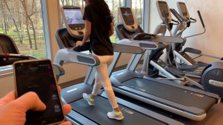 Public Masturbation With Lovense Lush Part 3. During Fitness In The Gym 1080p-6