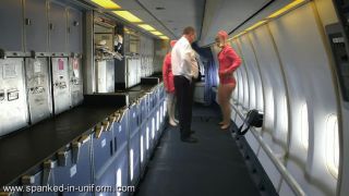 free video 1 SpankedInUniform - Europe Airlines Episode 2 Spanking & Whipping on fetish porn boots fetish porn-0