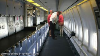 free video 1 SpankedInUniform - Europe Airlines Episode 2 Spanking & Whipping on fetish porn boots fetish porn-3